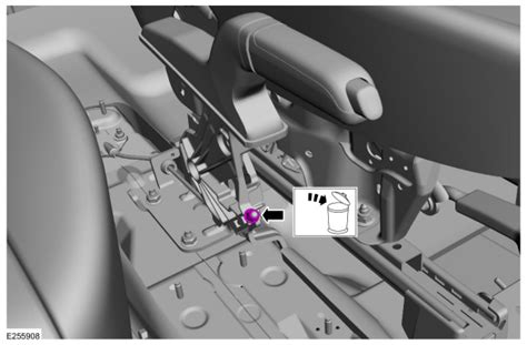 Ford Ecosport Removal And Installation Parking Brake Control