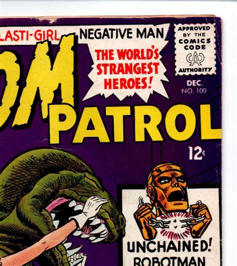 Doom Patrol 100 Origin Beast Boy KEY 1965 VG Comic Books