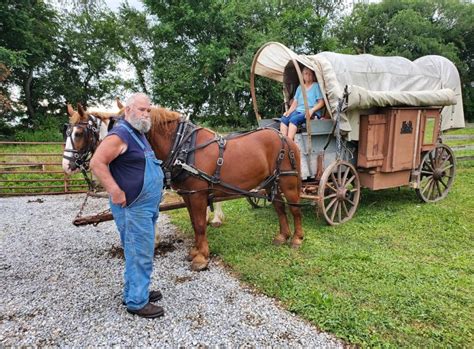 Covered Wagon Excursion To Amish Country Enjoys… The Bargain Hunter