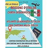 Amazon It Atlante Geografico D Italia Libri