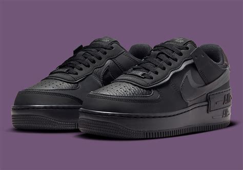 Nike Air Force 1 Shadow Triple Black FB7582 001 SneakerNews