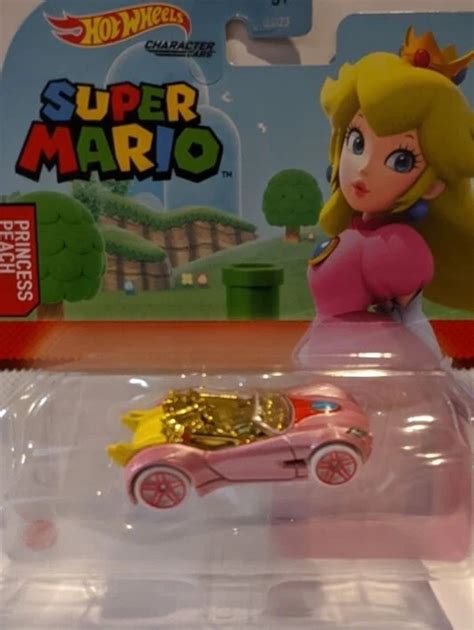 HOT WHEELS NINTENDO Super Mario Bros Princess Peach Character Car EUR PicClick FR