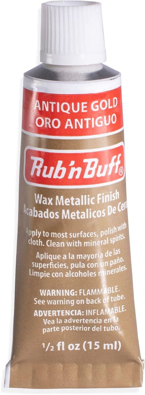 Amaco Rub N Buff Wax Metallic Finish Rub N Buff Antique