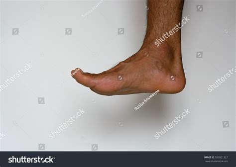 Nude Mans Legs Isolated On White Stock Photo 593021327 Shutterstock