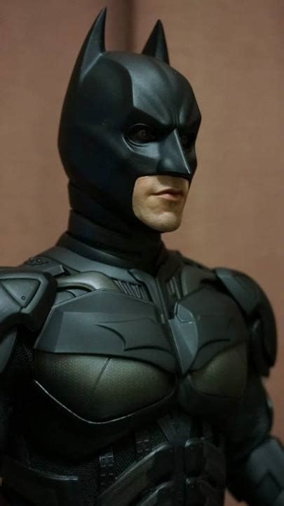 HOT TOYS QS The Dark Knight Rises 黑暗騎士 黎明升起 比例可動人偶 開箱分享 超級英熊