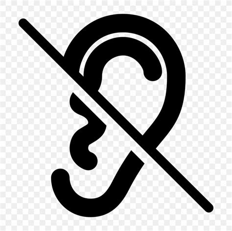 Hearing Loss Symbol Clip Art, PNG, 1600x1600px, Hearing, Audiology, Black And White, Brand, Deaf ...