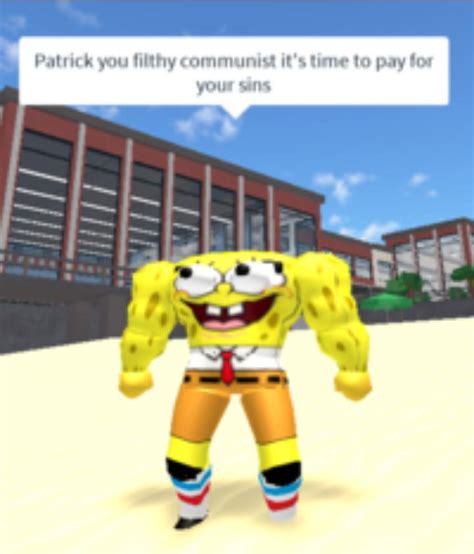 Blursed Roblox SpongeBob : r/blursedimages