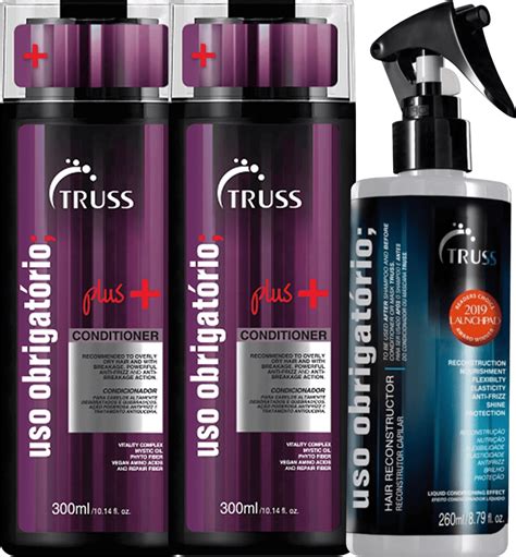 Kit Truss Uso Obrigat Rio Plus Shampoo Condicionador E Uso Obrigat Rio