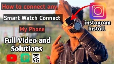 T Ultra Smart Watch Connect To Mobile Phone How To Connect