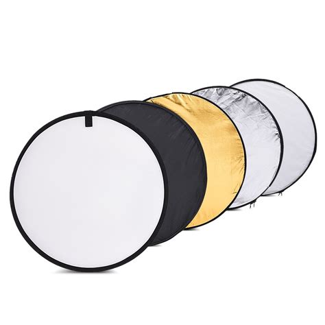 Sayfut 5 In 1 Reflector Photography 24 Inch 60cm Photo Studio Portable