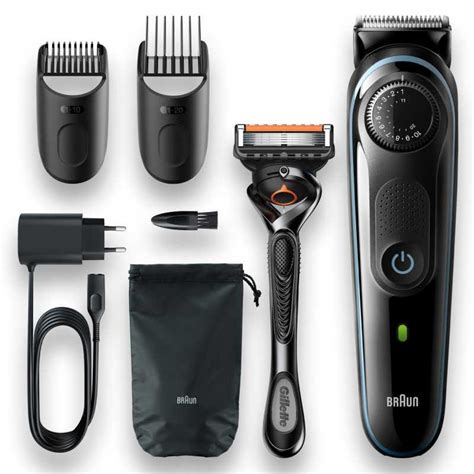 Тример Braun BT5341, За брада, Прецизна глава, 2 гребена, 39 настройки ...