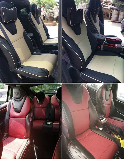 Custom Tesla Model X Seat Covers Model X Seat Protector