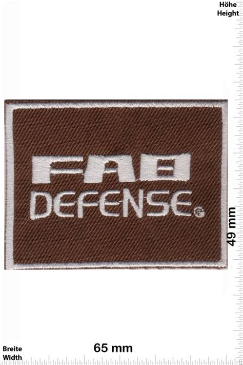 FAB Defense - Patch - Aufnäher - Aufnäher Shop / Patch - Shop - größter ...