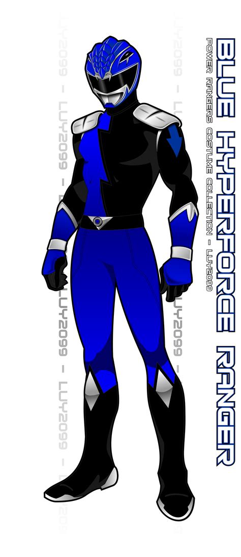 Hyperforce Blue Ranger by Luy2099 on DeviantArt