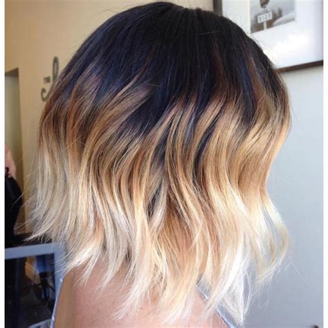 Short Blonde Ombre Hair