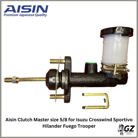 Aisin Clutch Master Cylinder Size For Isuzu Crosswind Sportivo