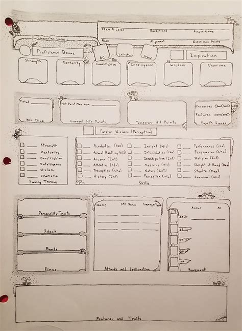 Circle Of Spores 5e Character Sheet Oc Rdnd