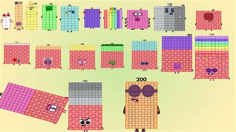 Numberblocks Band 10 200 Youtube