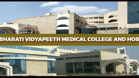 Bharati Vidyapeeth Medical College Pune Mbbs Md Ms Admission Fees