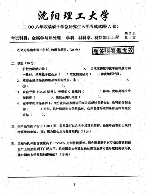 沈阳理工大学考研难度考研分数线考研报录比及考研真题资料分享 知乎