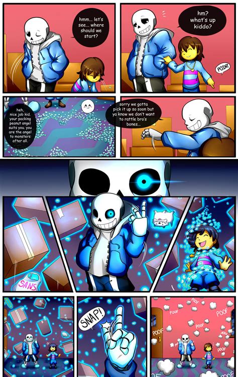 Reminiscence Undertale Fan Comic Pg 1 By Smudgeandfrank On DeviantArt