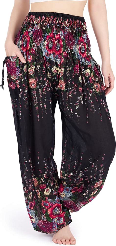 Floral Harem Pants For Women