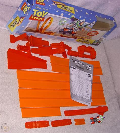 Mattel Hot Wheels Pixar Toy Story Falling With Style Track Set Complete