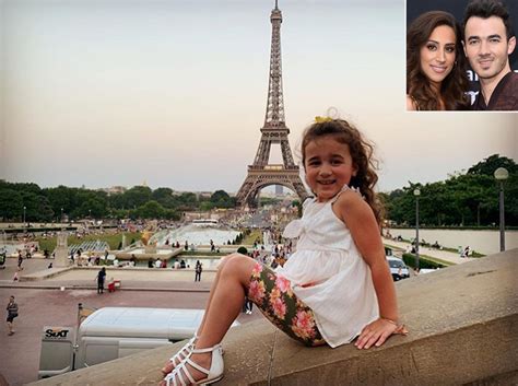 Kevin and Danielle Jonas' Daughter Alena, 5, Poses in Paris