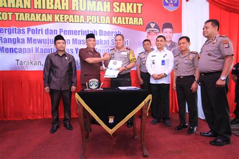 Pemkot Hibahkan Puskesmas Rp Miliar Ke Polda Radar Tarakan