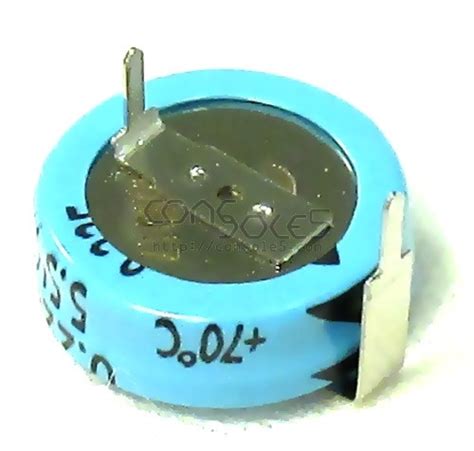 0 22f 5 5v Memory Backup Supercapacitor Horizontal Super Capacitor 22f