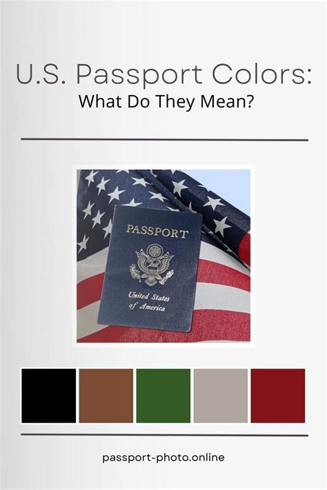 Us passport colors explained ultimate guide – Artofit