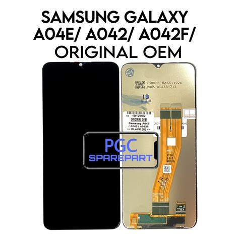 ORIGINAL OEM LCD Touchscreen Fullset Samsung Galaxy A04E A042