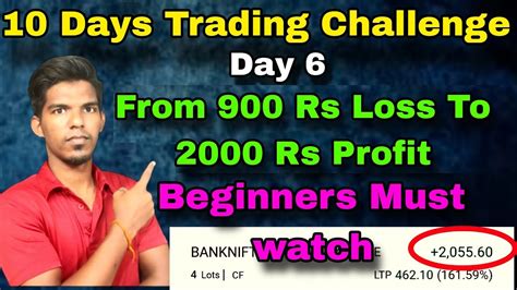 900 Rs Loss To 2000 Rs Profit Day Trading Strategy For Beginners