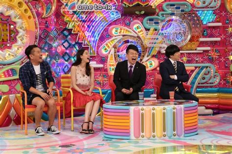 左から：藤本敏史（fujiwara）、新木優子、雨上がり決死隊（宮迫博之、蛍原徹） Cテレビ朝日 Musicjpニュース