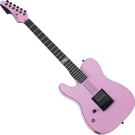 Schecter Machine Gun Kelly PT Lefty Guitar Hot Pink - 86 | Studio Gear