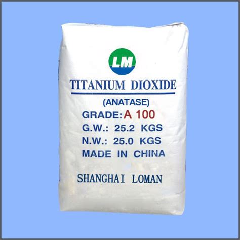 Titanium Dioxide Anatase A 100 At Best Price In Shanghai Loman