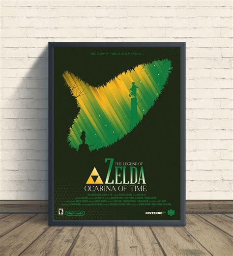 The Legend Of Zelda Ocarina Of Time Poster