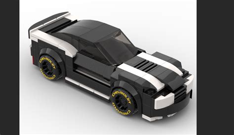 LEGO MOC Black Camaro by LEGO-NEW-YORK | Rebrickable - Build with LEGO