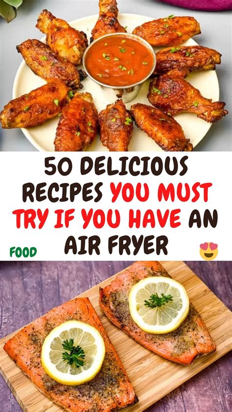 50 Must Try Recipes To Make In The Air Fryer Air Fryer Recipes Healthy Air Fryer Dinner