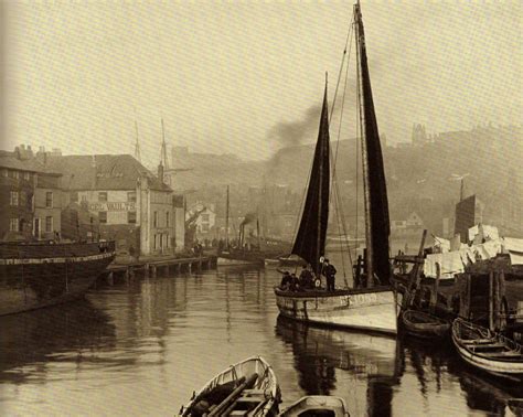 Whitby Dock End Upper Harbour Whitby North Yorkshire England