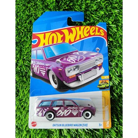 Jual HOT WHEELS DATSUN BLUEBIRD WAGON UNGU Shopee Indonesia