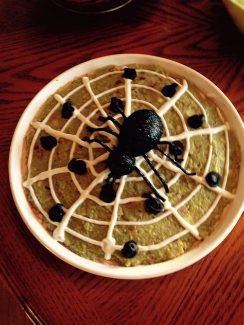 Guacamole Spider Dip Perfect Halloween Appetizer Halloween