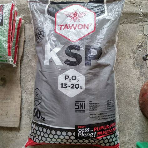 Jual Pupuk Phosphate KSP Cap Tawon Repacking 1kg Shopee Indonesia