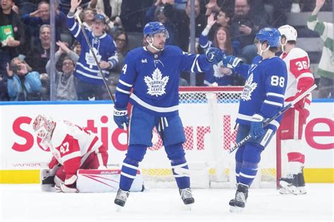 Maple Leafs Auston Matthews Continues Scoring Dominance With Goal No