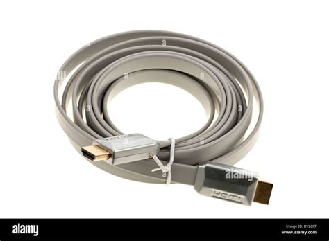 Hdmi cable Cut Out Stock Images & Pictures - Alamy