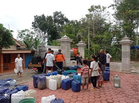 Bpbd Tulungagung Dropping Air Bersih Ke Desa Rawan Kekeringan