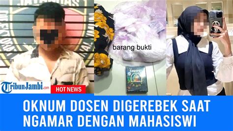 Oknum Dosen Di Lampung Digerebek Saat Ngamar Dengan Mahasiswi Cantik Youtube