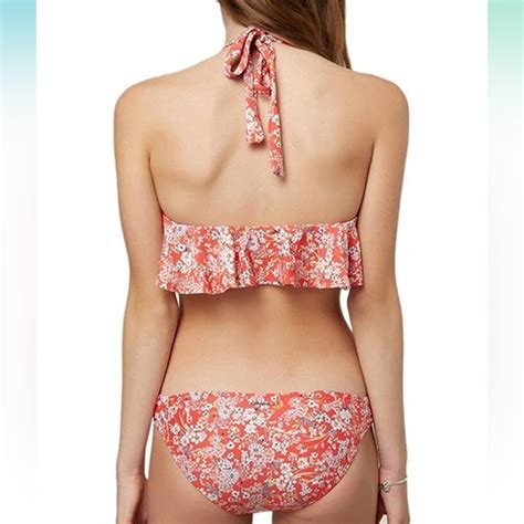 O Neill Swim Nwt Oneill Piper Ditsy High Neck Bikini Poshmark