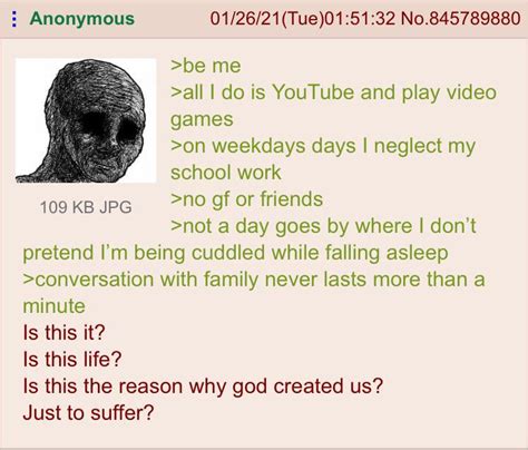 Anon Is A Redditor R Greentext Greentext Stories Know Your Meme