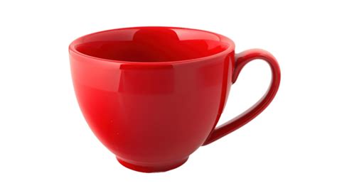 Red Cup Isolated Cup Tea Cup Red Png Transparent Image And Clipart